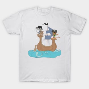 Pirate Cats T-Shirt